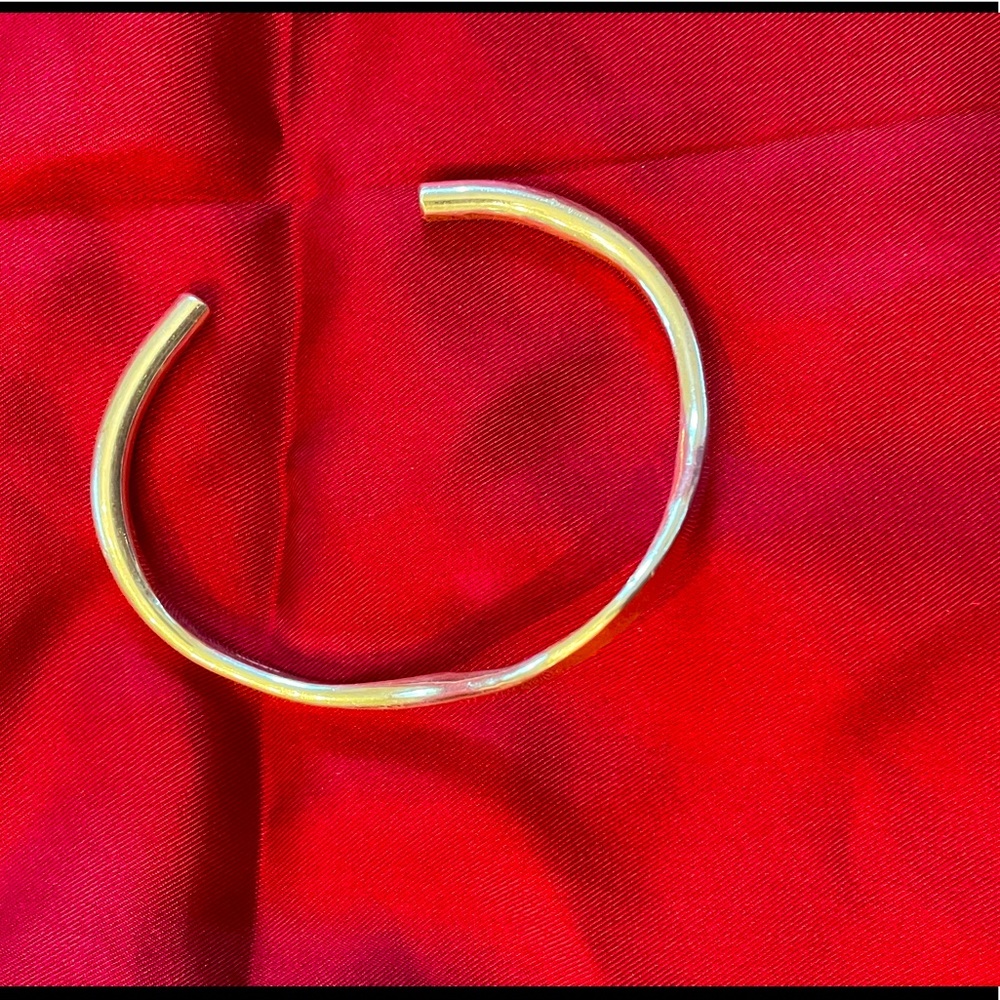 Solid Sterling Silver Cuff - image 2